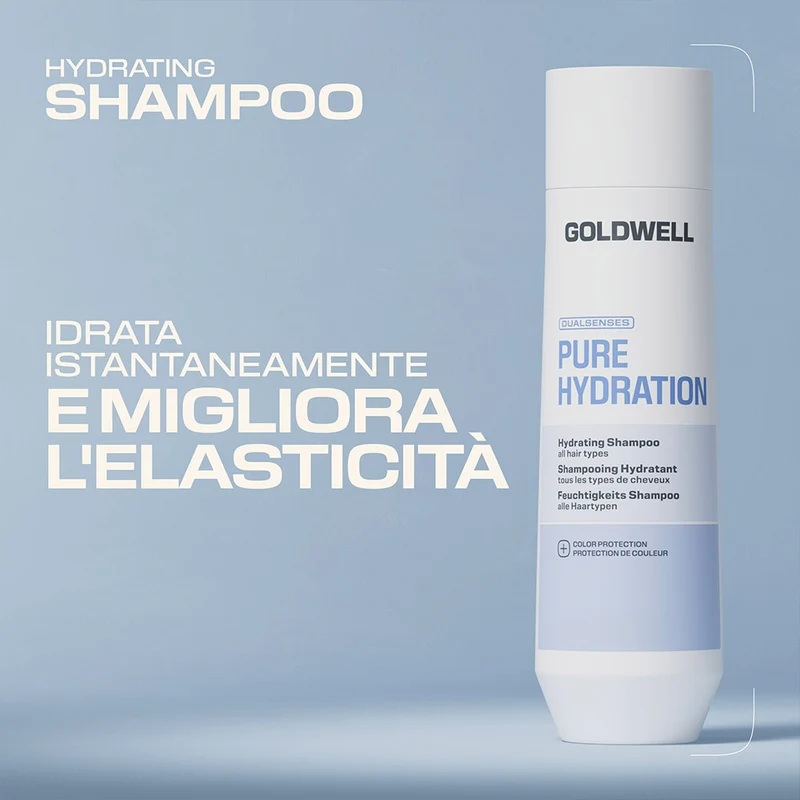 Goldwell Dualsenses Pure Hydration Shampoo 250ml - shampoo idratante