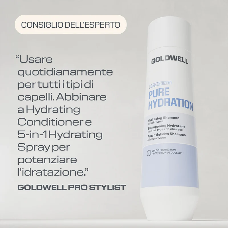 Goldwell Dualsenses Pure Hydration Shampoo 250ml - shampoo idratante