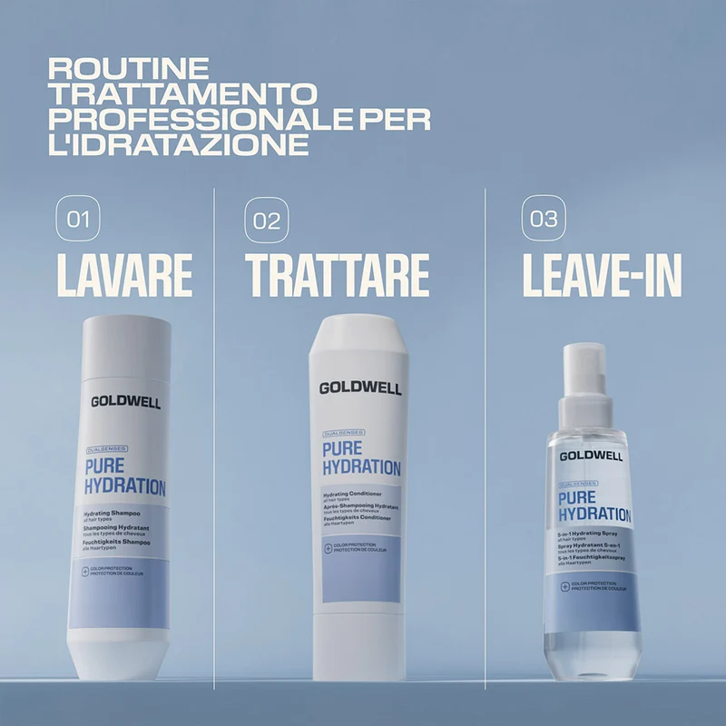 Goldwell Dualsenses Pure Hydration Shampoo 250ml - shampoo idratante