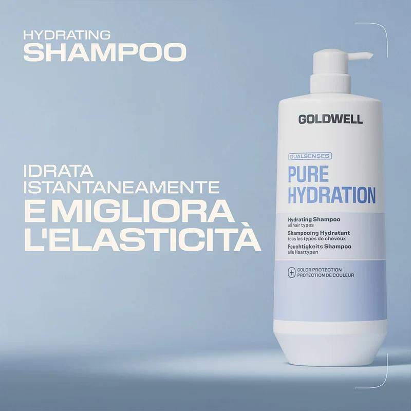 Goldwell Dualsenses Pure Hydration Shampoo 1000ml - shampoo idratante