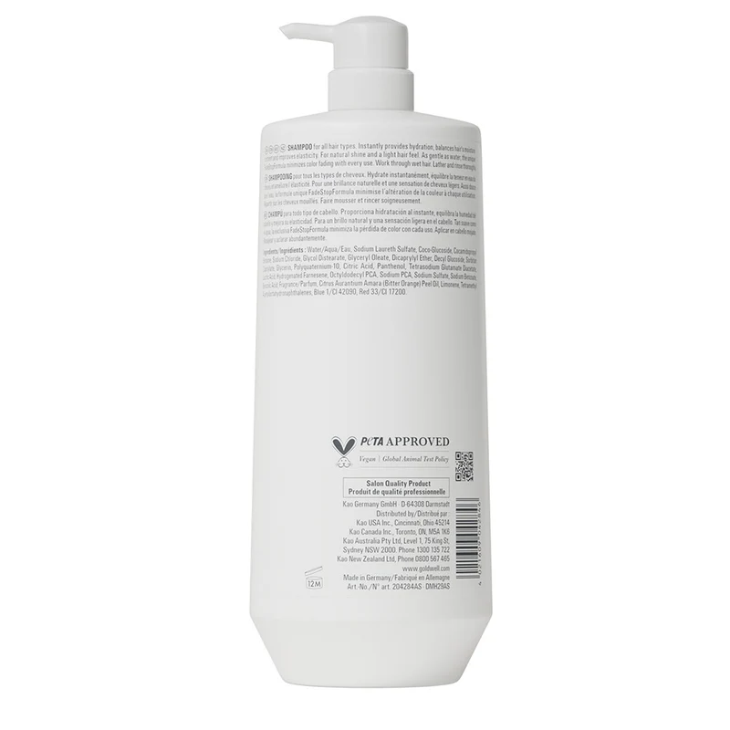 Goldwell Dualsenses Pure Hydration Shampoo 1000ml - shampoo idratante
