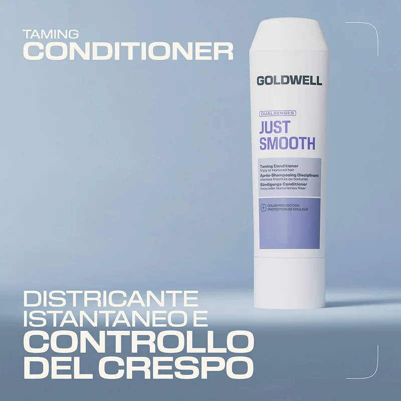 Goldwell Dualsenses Just Smooth Taming Conditioner 200ml - balsamo anti crespo