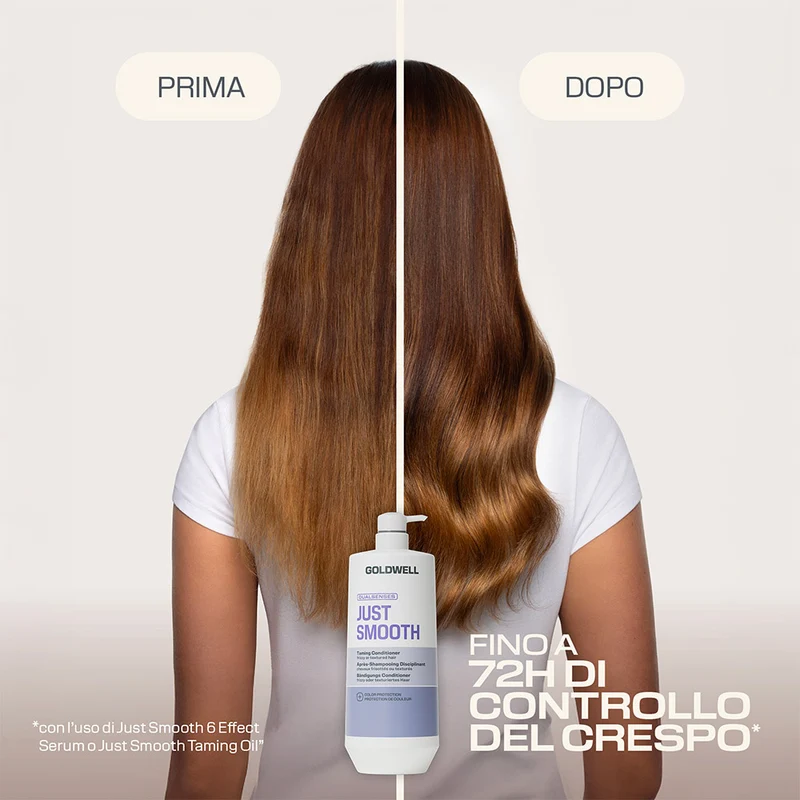 Goldwell Just Smooth Taming Conditioner 1000ml - balsamo anti crespo