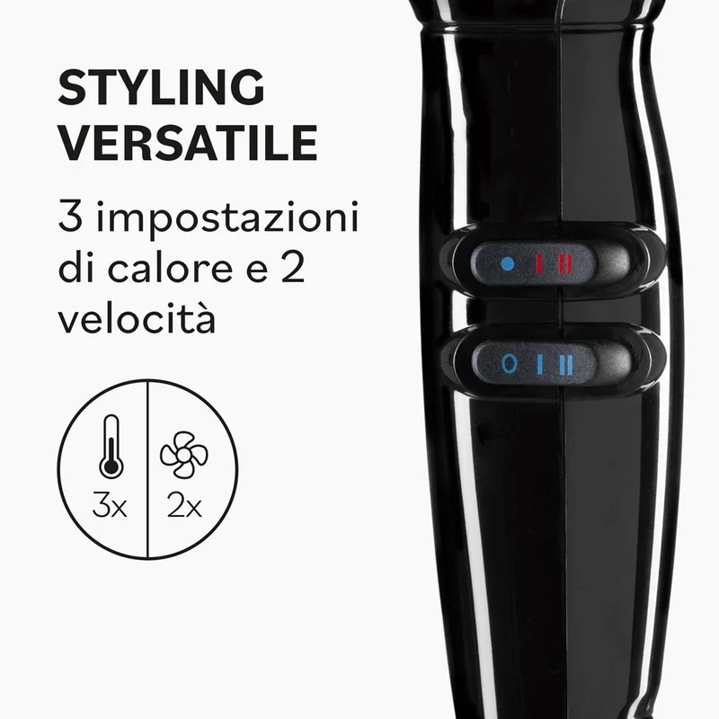 Babyliss PRO VERO Ionic Asciugacapelli Professionale 2000W