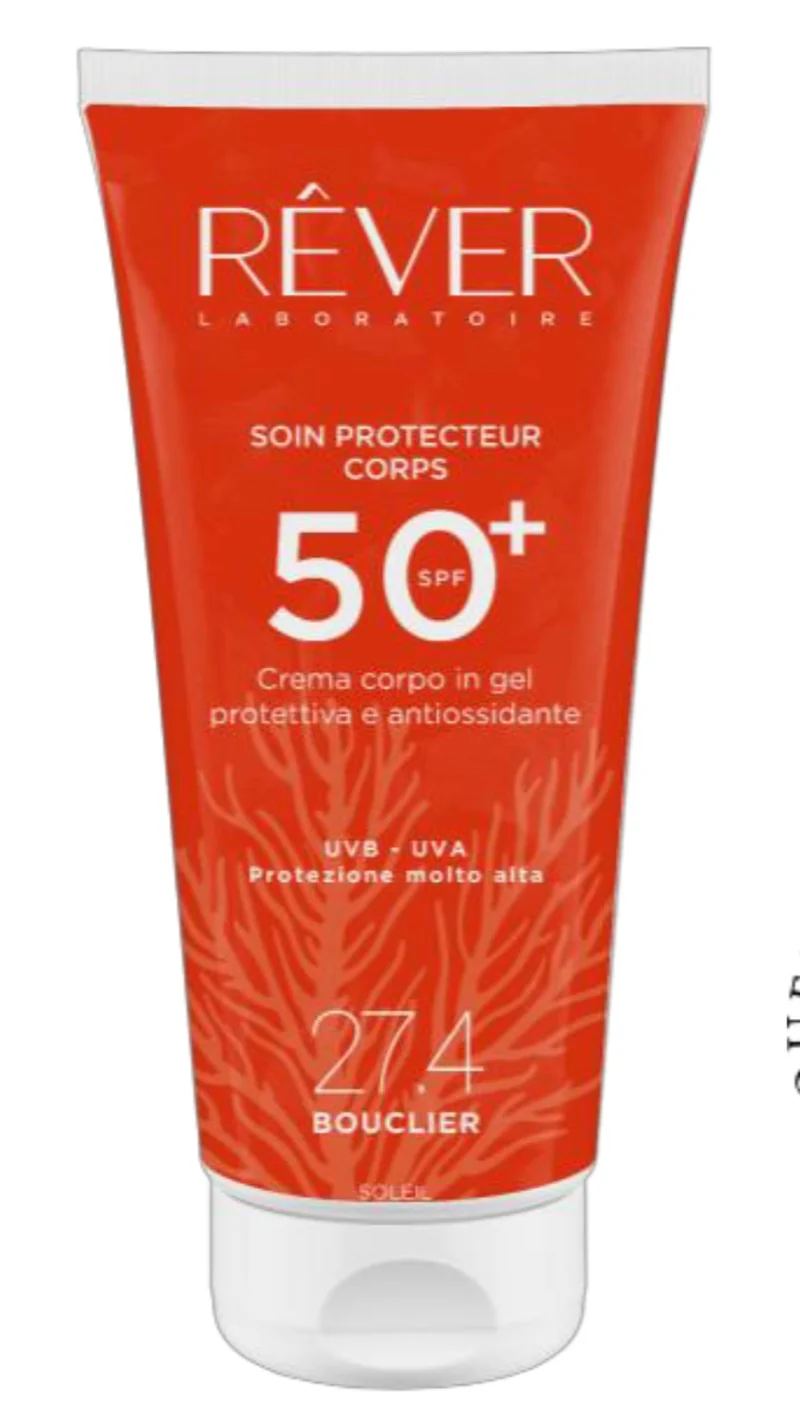 Crema in gel corpo protezione molto alta