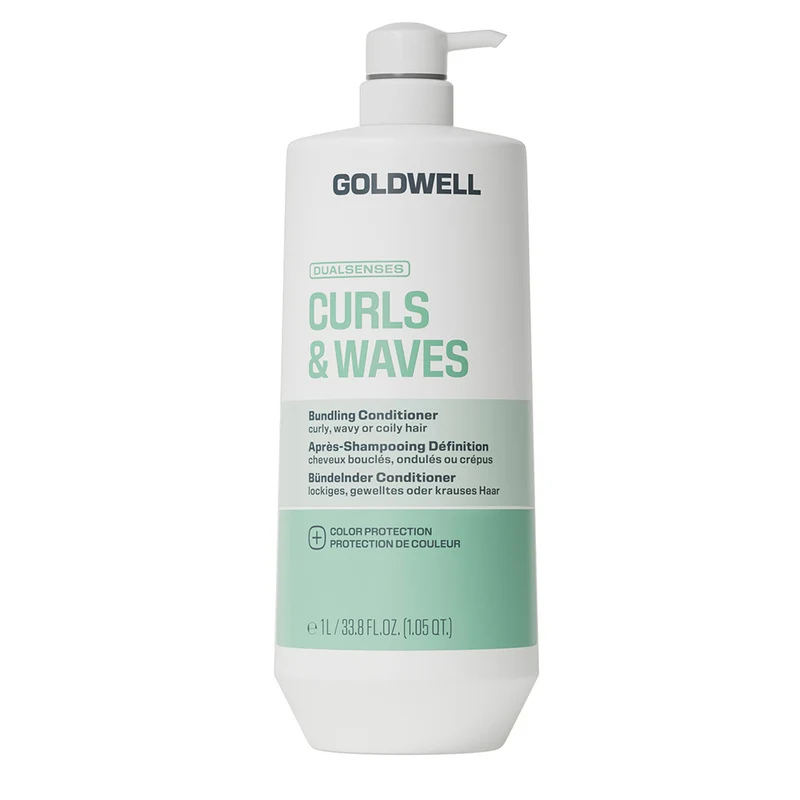Goldwell Dualsenses Curls & Waves Bundling Conditioner 1000ml - balsamo per capelli ricci