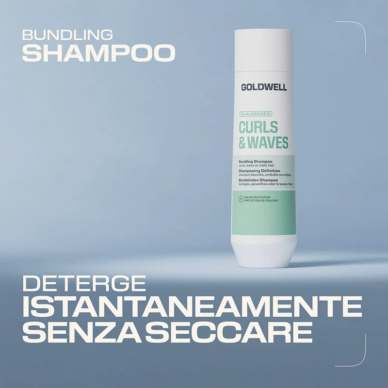 Goldwell Dualsenses Curls & Waves Bundling Shampoo 250ml - shampoo capelli ricci