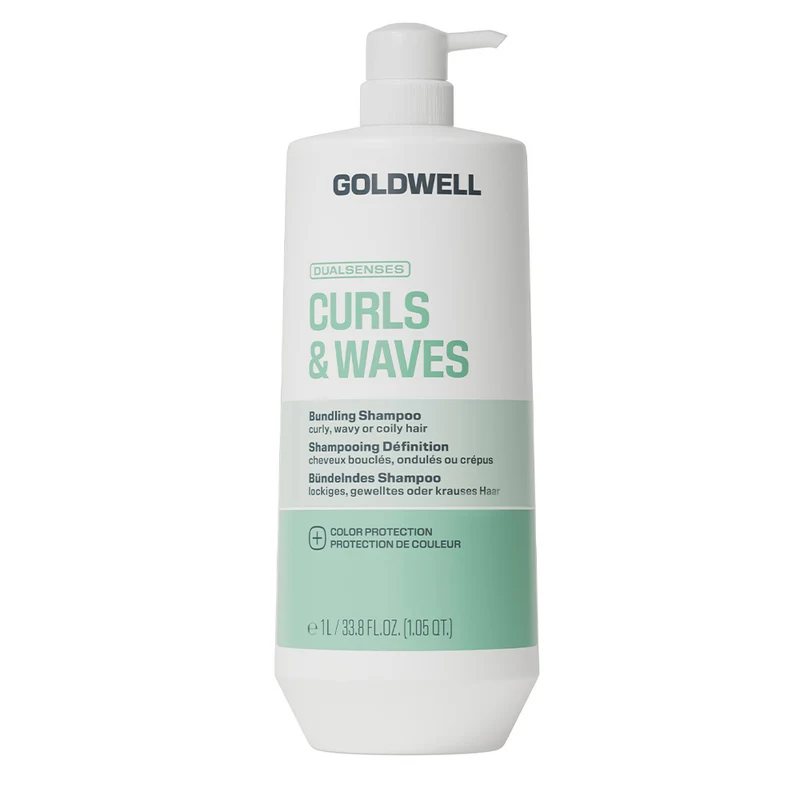 Goldwell Dualsenses Curls & Waves Bundling Shampoo 1000ml - shampoo capelli ricci
