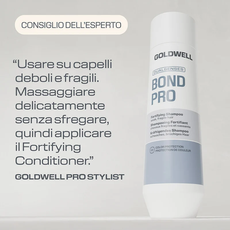 Goldwell Dualsenses Bond Pro Fortifying Shampoo 250ml - shampoo rinforzante