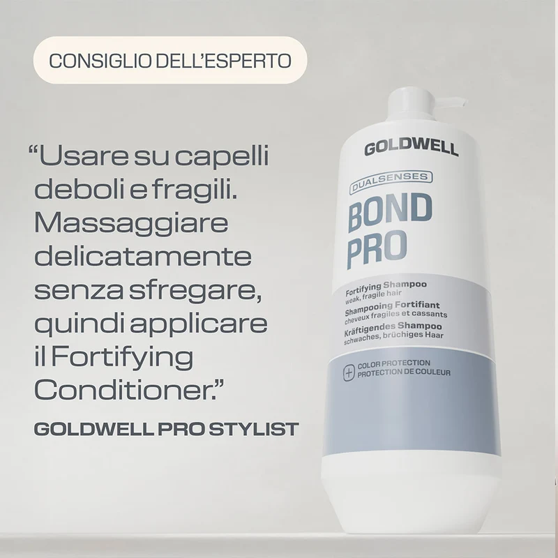 Goldwell Dualsenses Bond Pro Fortifying Shampoo 1000ml - shampoo rinforzante