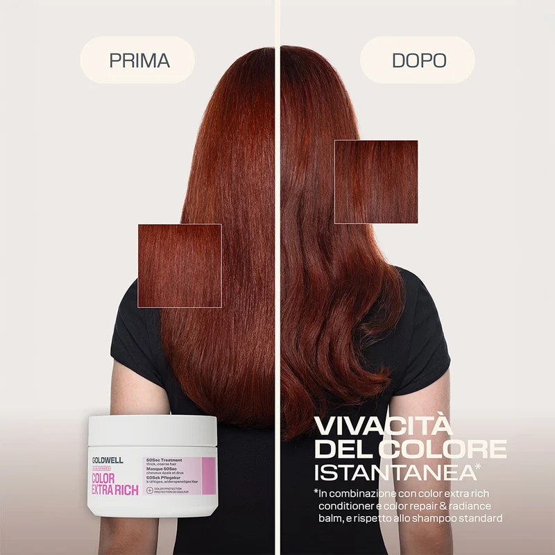 Goldwell Dualsenses Color Extra Rich 60sec Treatment 200ml - trattamento rigenerante