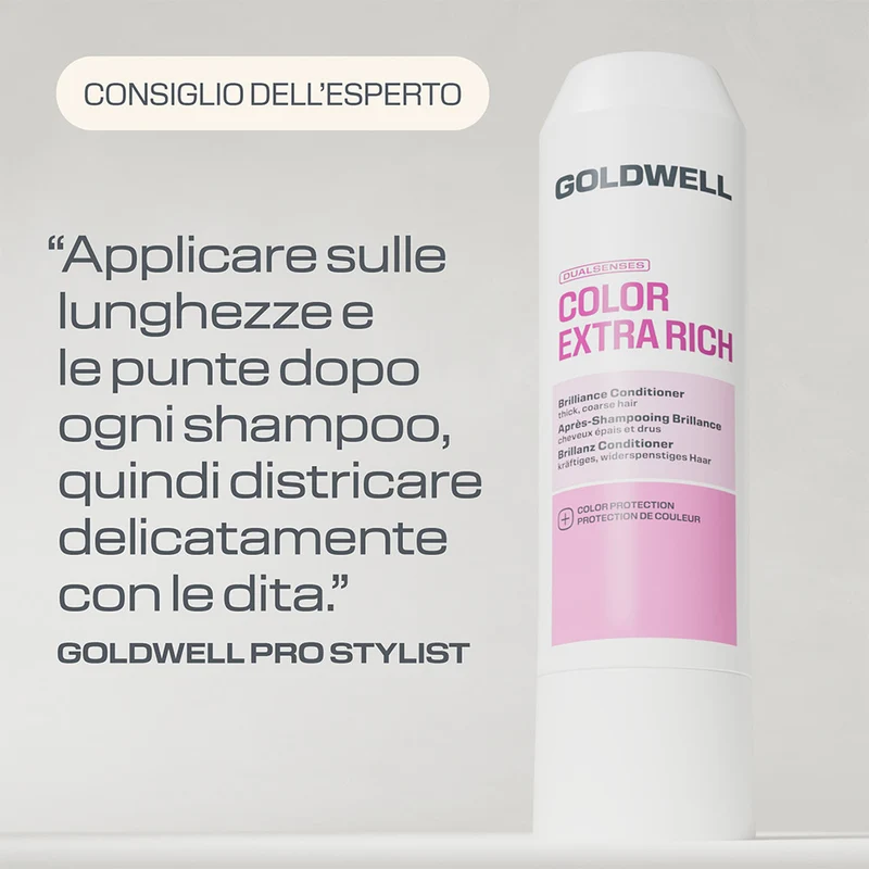 Goldwell Dualsenses Color Extra Rich Brilliance Conditioner 200ml - balsamo districante