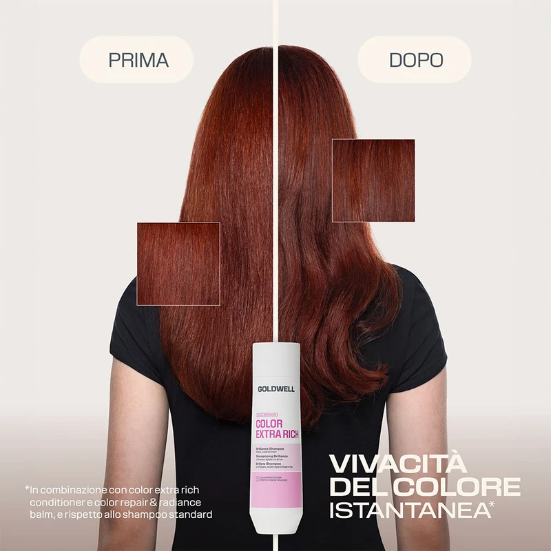 Goldwell Dualsenses Color Extra Rich Brilliance Shampoo 250ml - shampoo protettivo colore