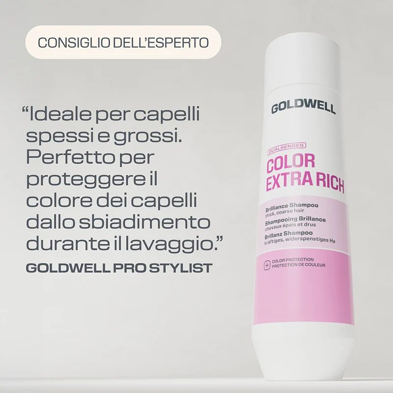 Goldwell Dualsenses Color Extra Rich Brilliance Shampoo 250ml - shampoo protettivo colore