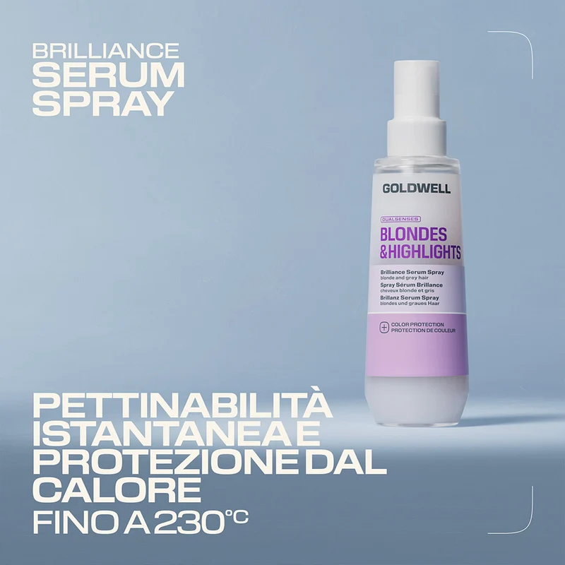 Goldwell Dualsenses Blonde & Highlights Brilliance Serum Spray 150ml - siero districante capelli biondi