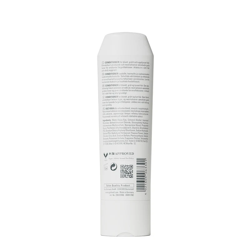 Goldwell Dualsenses Blonde & Highlights Toning Conditioner 200ml - balsamo capelli biondi