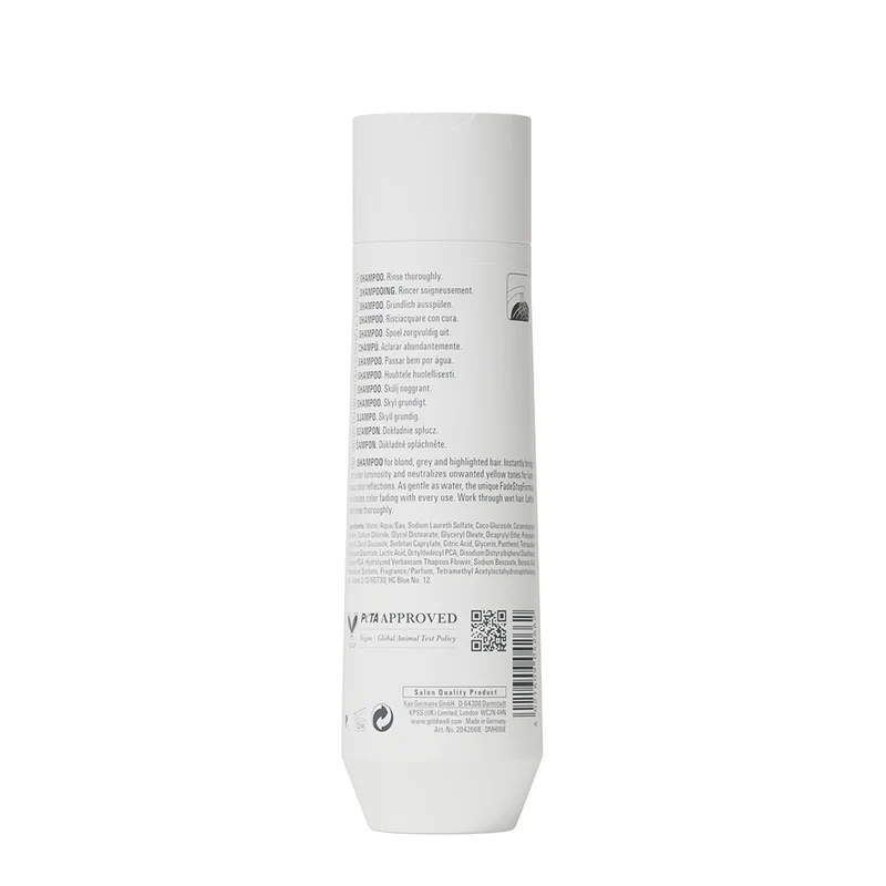 Goldwell Dualsenses Blonde & Highlights Anti-Yellow Shampoo 250ml - shampoo capelli biondi