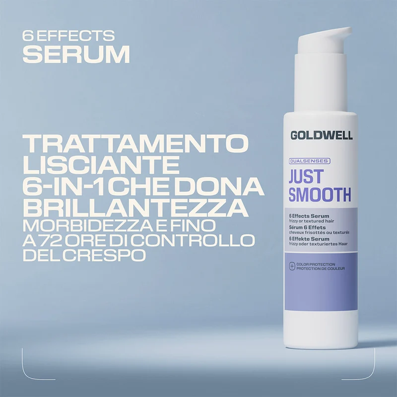 Goldwell Just Smooth 6Effects Serum 100ml - siero anti crespo