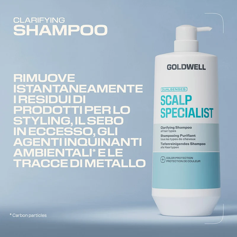 Goldwell Dualsenses Scalp Specialist Clarifying Shampoo 1000ml - shampoo purificante