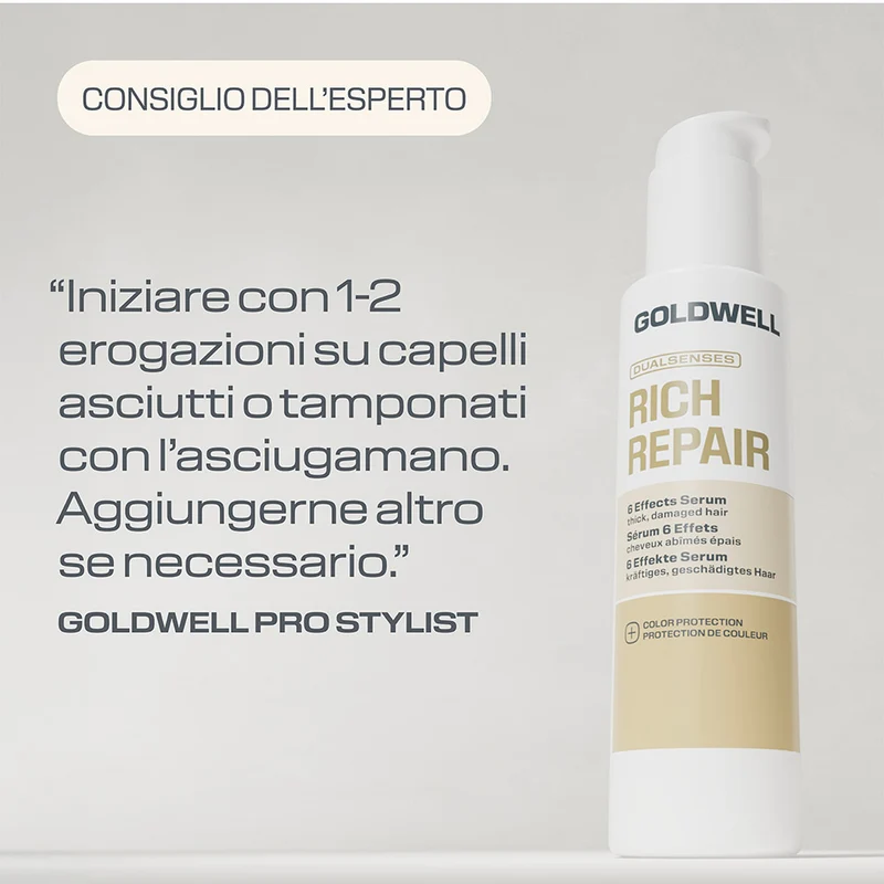 Goldwell Dualsenses Rich Repair 6 Effects Serum 100ml - siero anti rottura