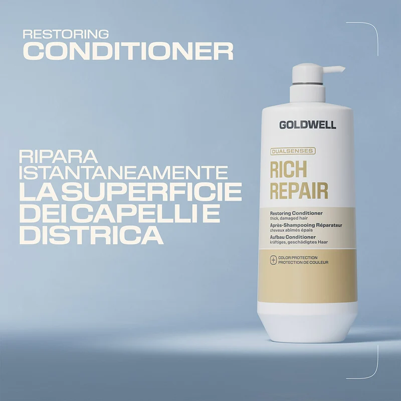Goldwell Dualsenses Rich Repair Restoring Condtioner 1000ml - balsamo riparatore