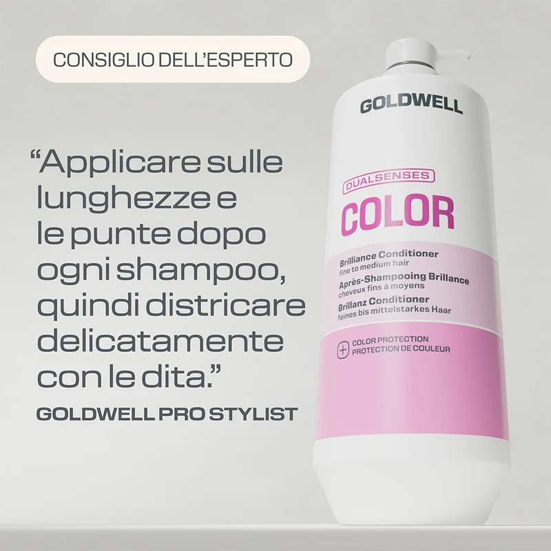 Goldwell Color Brilliance Conditioner 1000ml - balsamo districante