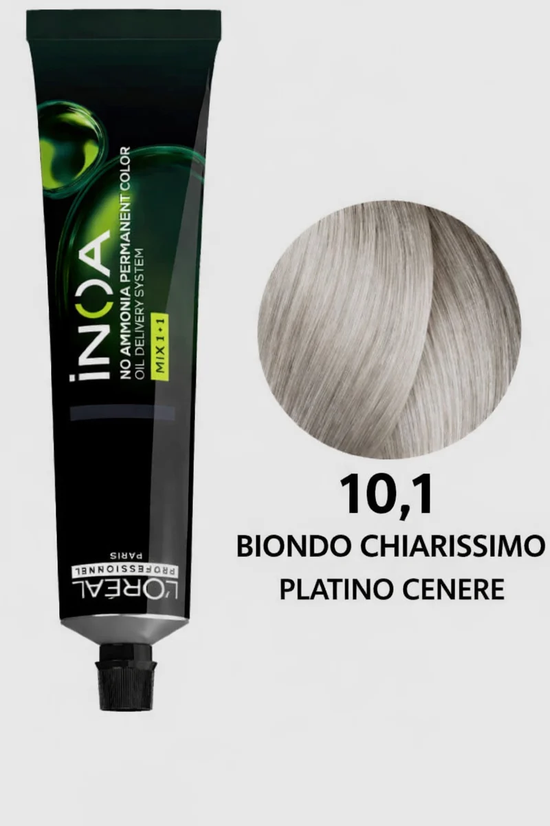 L'Oréal Professionnel Paris INOA 10.1 - 60gr Biondo Chiarissimo Platino Cenere
