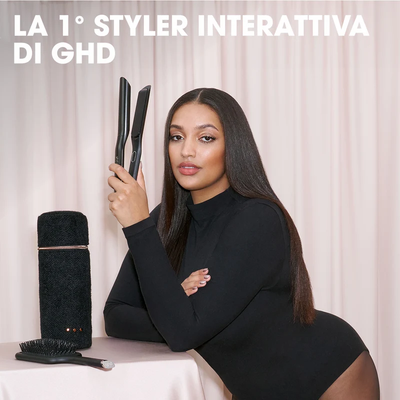 GHD Sculpt Gift Set Nero, Piastra Intelligente