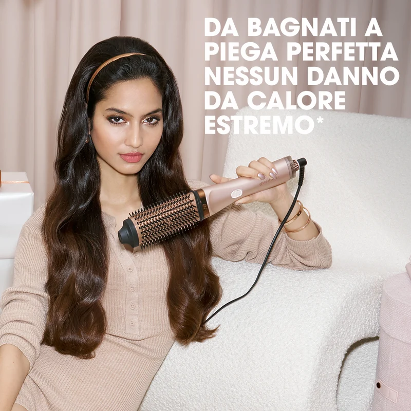 GHD Duet Blowdry Cashmere Beige, Spazzola 2 in 1