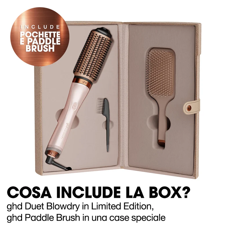 GHD Duet Blowdry Cashmere Beige, Spazzola 2 in 1