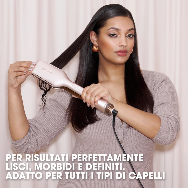 GHD Duet Style Cashmere Beige, Styler 2 in 1 Wet to Dry