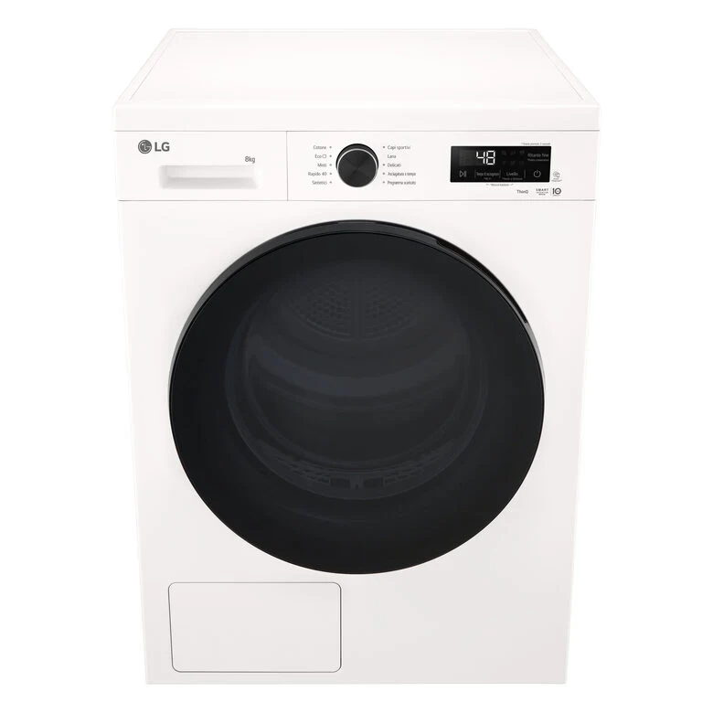 LG RNX1008NWB Asciugatrice 8 kg Classe C Bianco