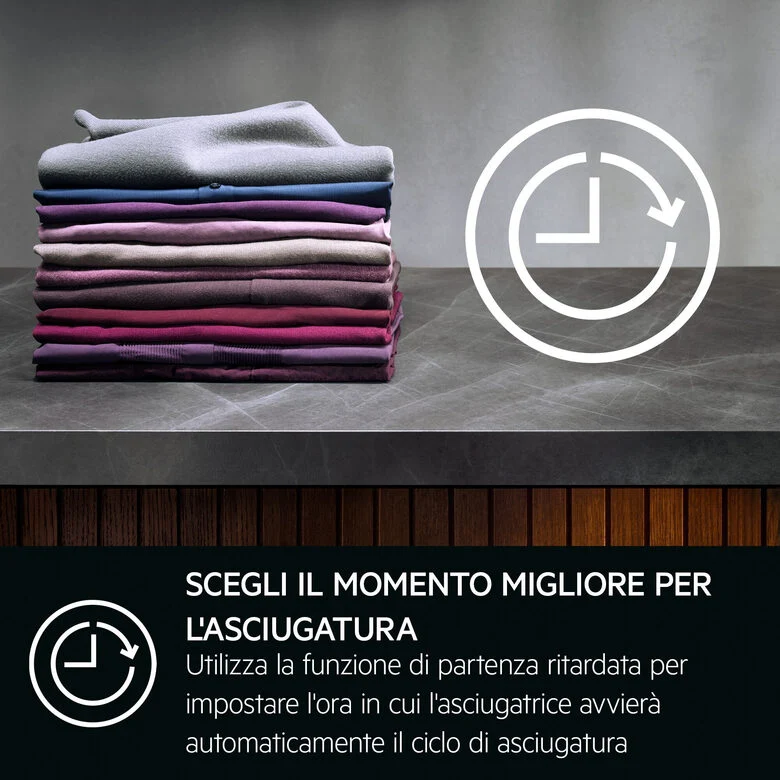 AEG TR7HE1C9 asciugatrice Libera installazione Caricamento frontale 9 kg Bianco