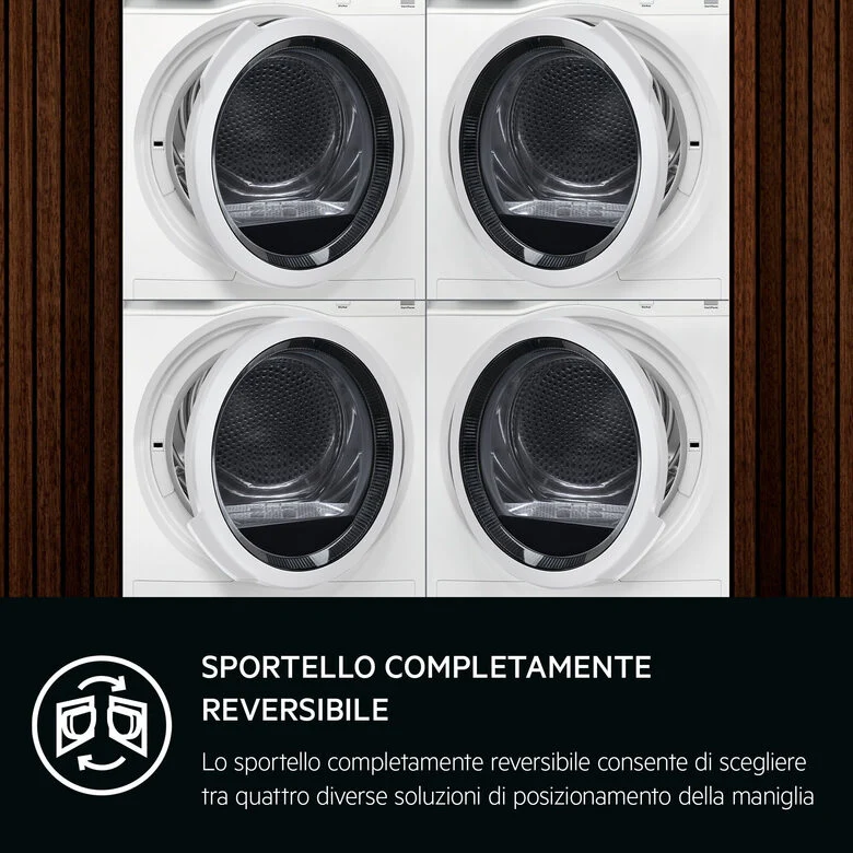 AEG Series 7000 TR7HG18C asciugatrice Libera installazione Caricamento frontale 8 kg Bianco