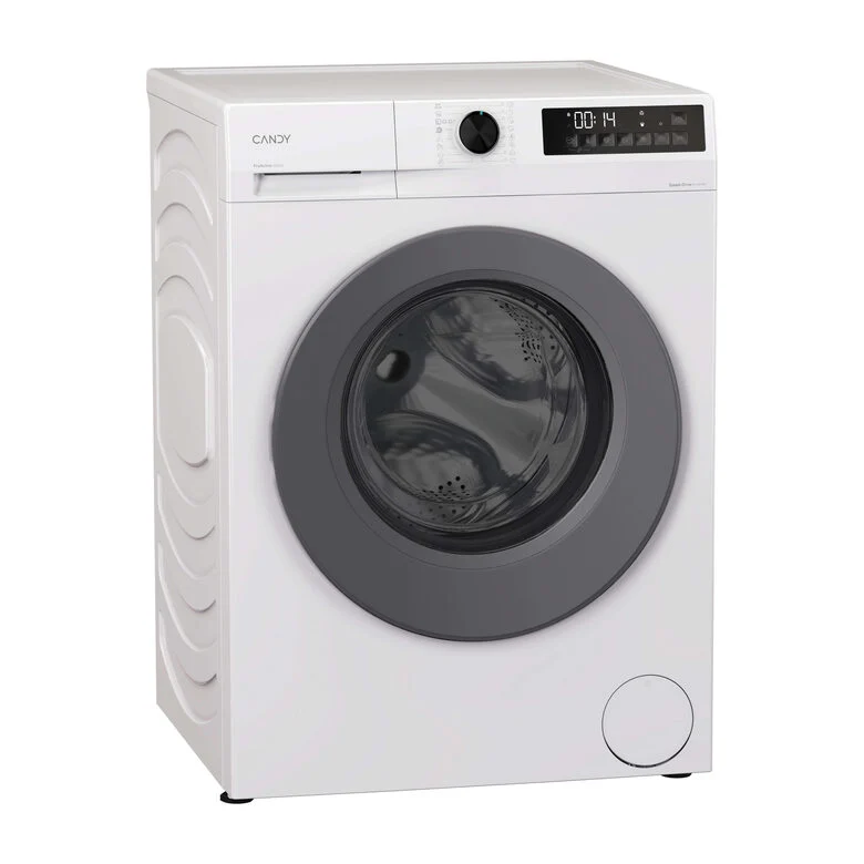 Candy ProWash 300, Lavasciuga Slim 8+5 KG, 10% più efficente della classe A, 1400 giri, Bianco, Inverter, Fresh Vapor, GWD 485SG6-S