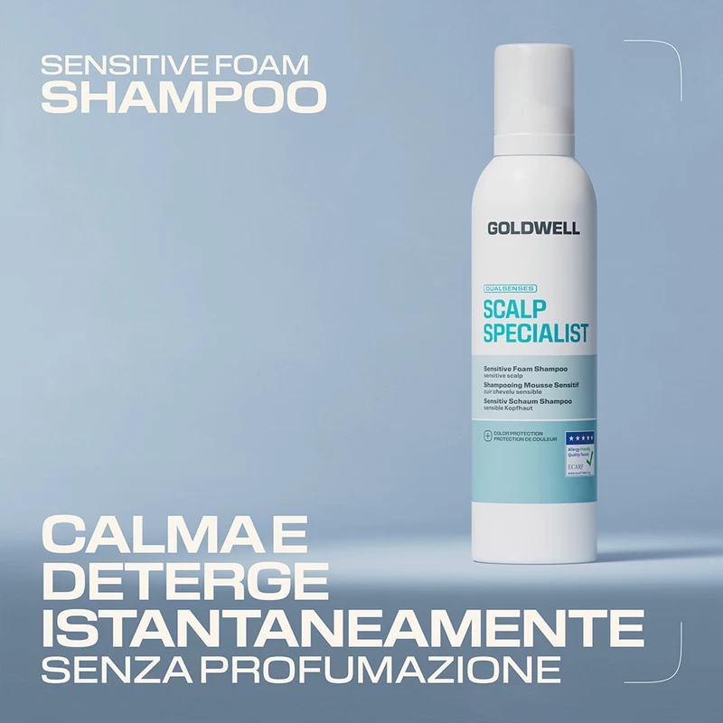 Goldwell Dualsenses Scalp Specialist Sensitive Foam Shampoo 250ml - shampoo cute sensibile