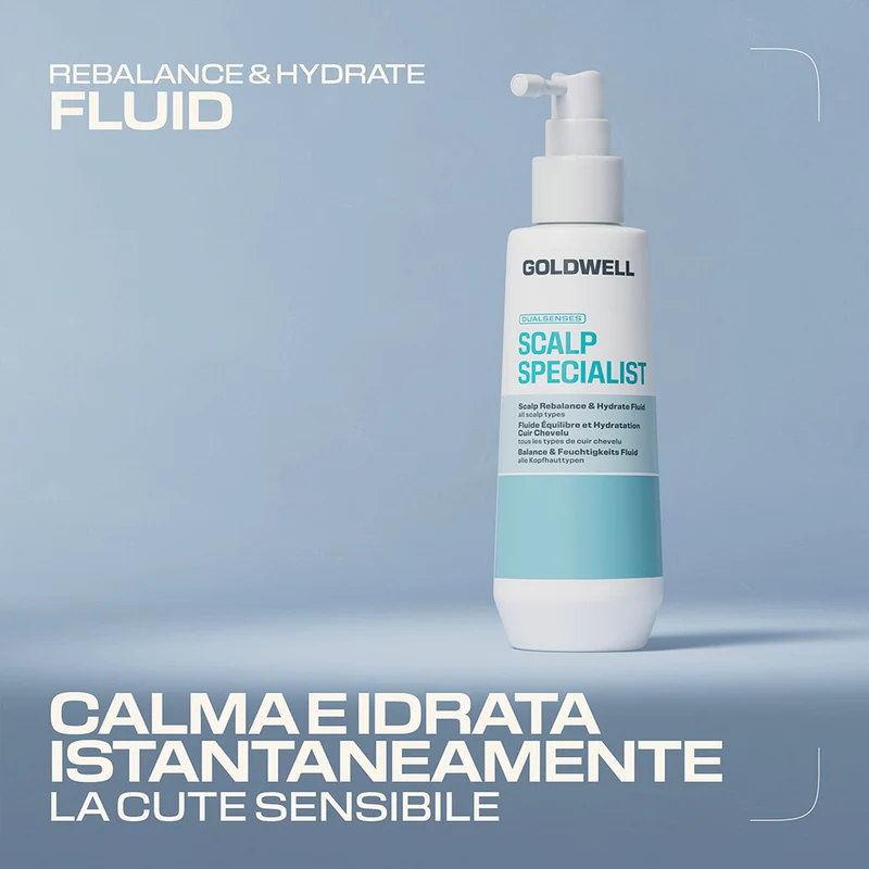 Goldwell Dualsenses Scalp Specialist Rebalance & Hydrate Fluid 150ml - trattamento cuoio capelluto secco