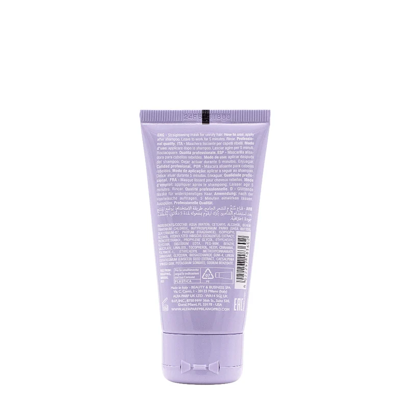 Alfaparf Milano Semi di Lino Smooth Smoothing Mask 50ml - maschera lisciante
