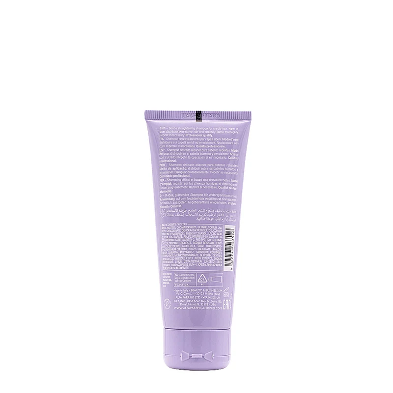 Alfaparf Milano Semi di Lino Smooth Smoothing Low Shampoo 75ml- shampoo delicato lisciante