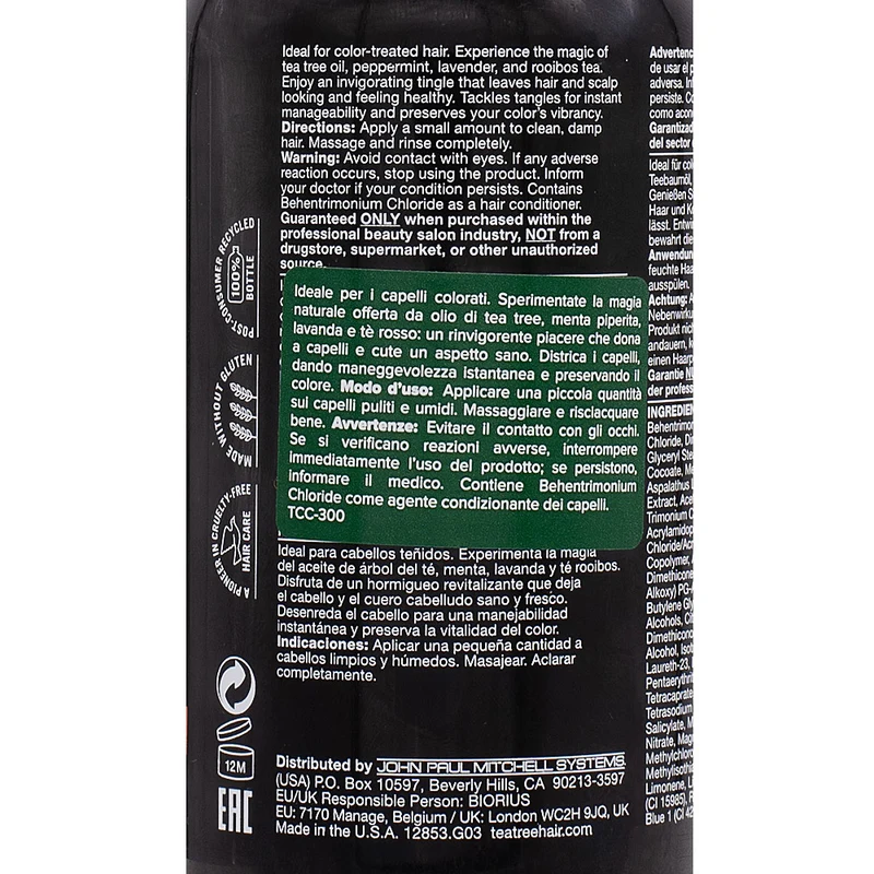 Paul Mitchell Tea Tree Special Color Conditioner 300ml - balsamo capelli colorati