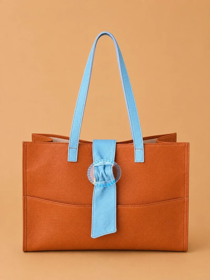 Scorpione Shopping Bag in pelle