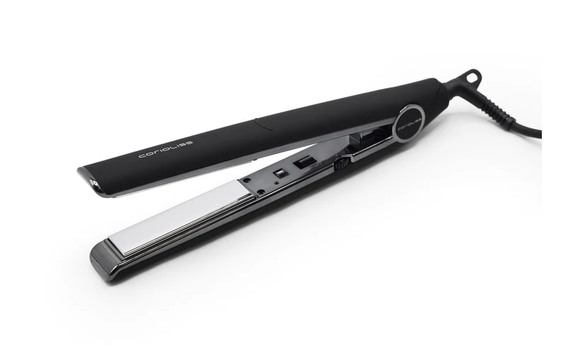piastra CORIOLISS C1 BLACK SOFT TOUCH CHROME 230°