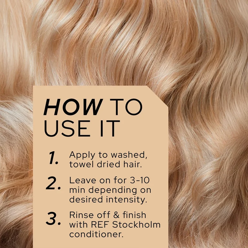 Stockholm Sweden Ref Colour Boost Vanilla Blonde 10.3 200ml - maschera tonalizzante