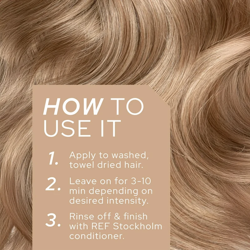 Stockholm Sweden Ref Colour Boost Sandy Blonde 8.31 200ml - maschera tonalizzante