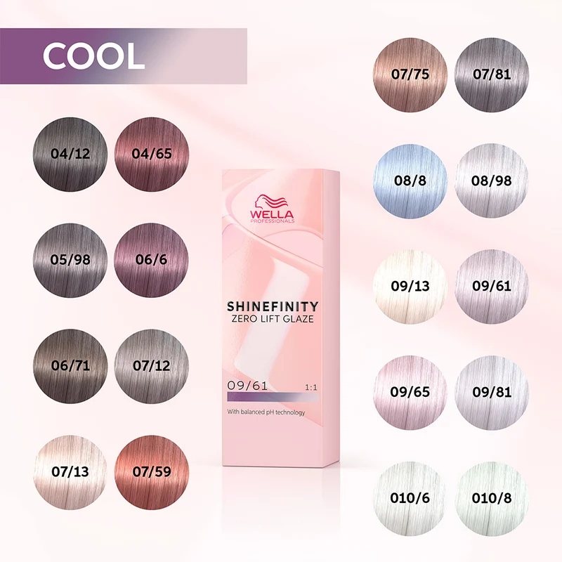 Wella Shinefinity Zero Lift Glaze Opal Flash 010/8 60ml - colorazione demi permanente