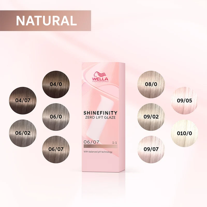Wella Shinefinity Zero Lift Glaze Natural Flash 010/0 60ml - colorazione demi permanente