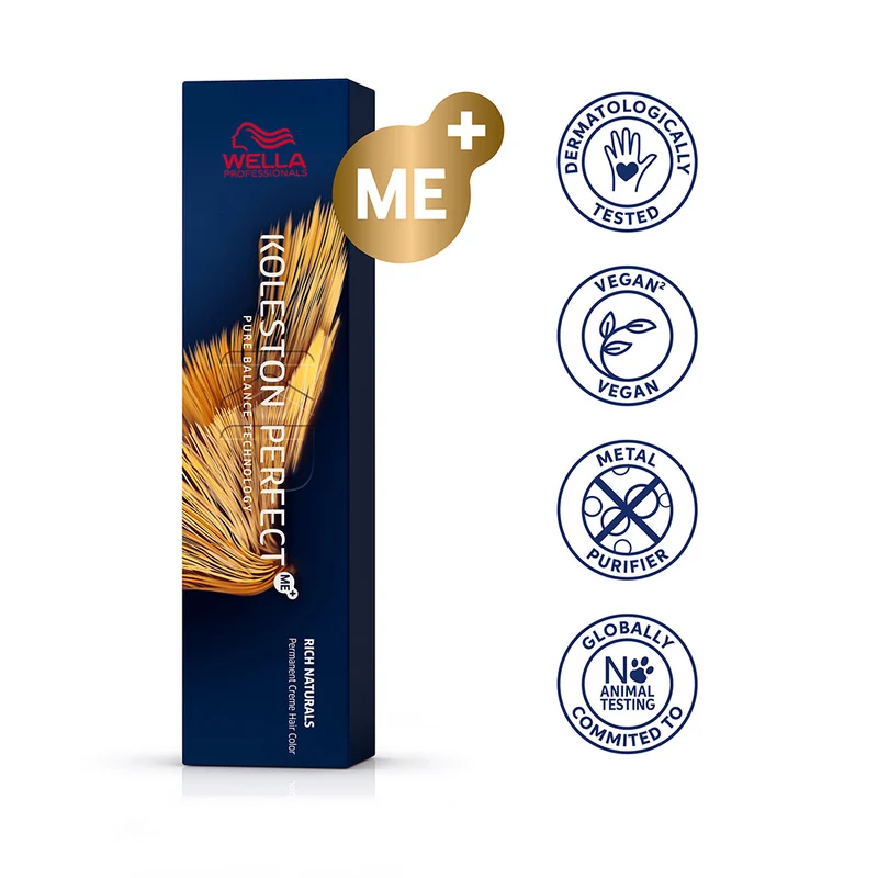 Wella Koleston Perfect Me+ Rich Naturals 4/82 60ml - colorazione permanente