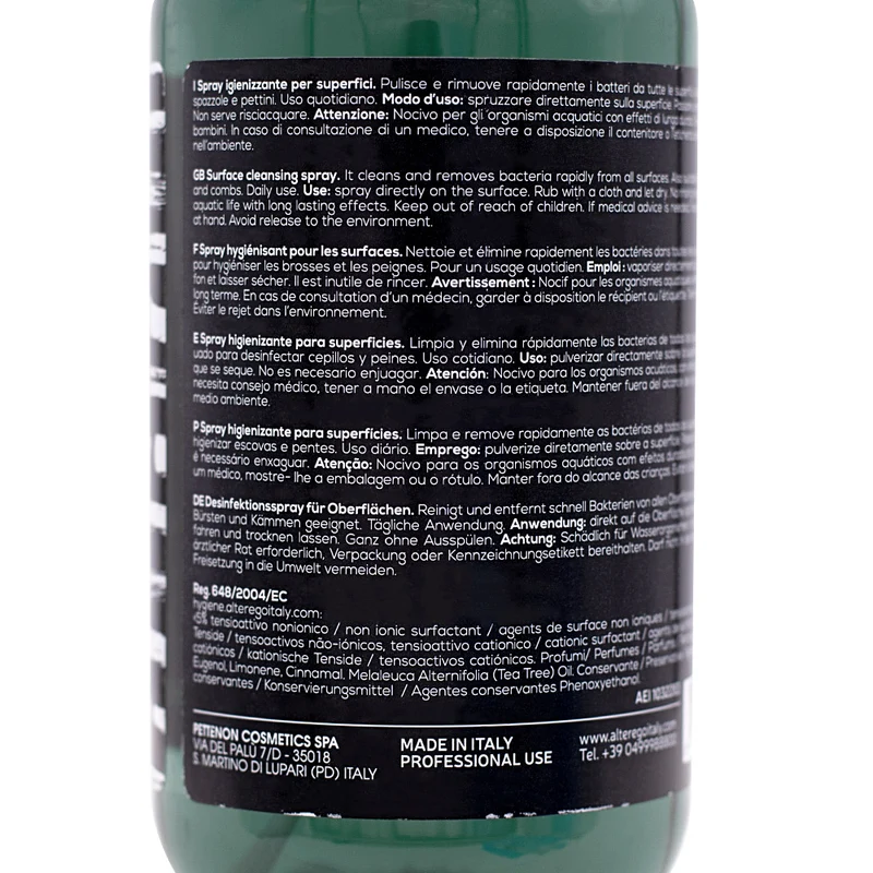 Alterego Urban Proof Surface Hygiene Spray 300ml - spray igienizzante
