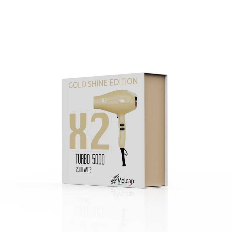 Asciugacapelli professionale PHON X2 SHINE con diffusore Melcap