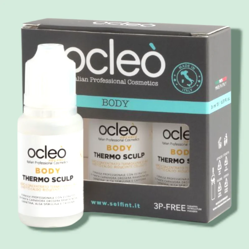 Siero Concentrato Termogenico Ad Effetto Caldo Riducente Cellulite - 3 Fialoidi Da 15Ml - (Tot. Ml 45) 3 Pz